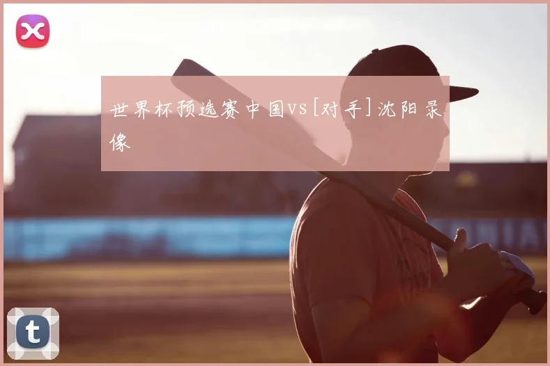 世界杯预选赛中国vs[对手]沈阳录像
